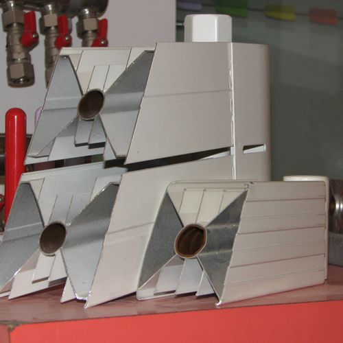 星欧注册8080铜铝复合星欧娱乐,切面,优质的纯铜内腔,铝制翘片超大散热面.