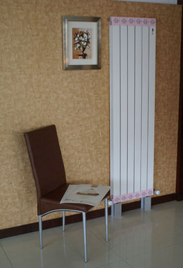 铜铝复合星欧娱乐100x60书房安装效果图