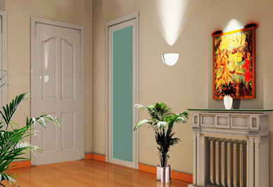 星欧注册采暖散热器安装效果图