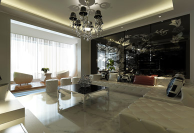 星欧注册散热器安装效果图