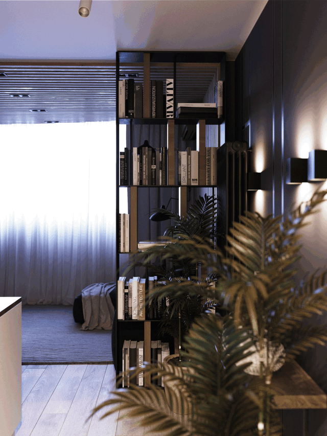 轻奢与空间感！39平米一居室装修得当如此巧妙！