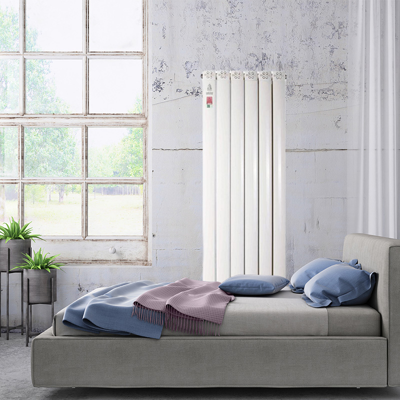 铜铝复合星欧娱乐/散热器75－50白色